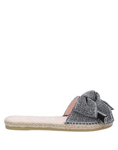 MANEBÍ Sandals Black Textile fibers
