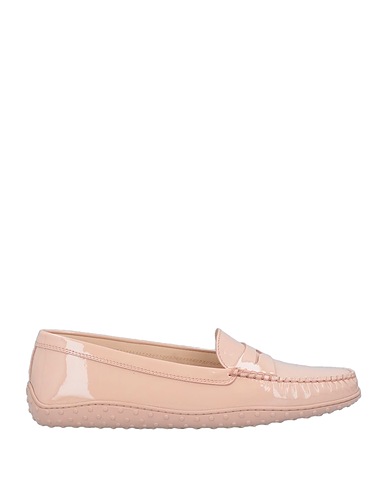 TOD'S モカシン ペールピンク 革