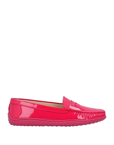 TOD'S Loafers Fuchsia Soft Leather
