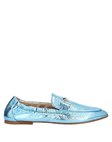 TOD'S Loafers Azure Leather