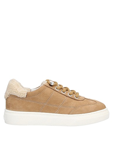 HOGAN Sneakers Sabbia Pelle, Fibre tessili