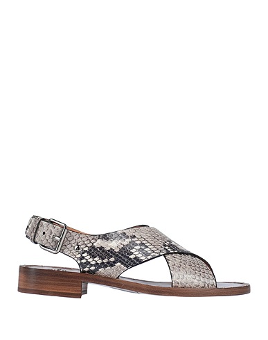 CHURCH'S Sandals Grey Soft Leather