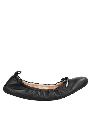 TOD'S Ballet flats Black Leather