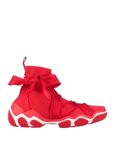 RED(V) Sneakers Red Textile fibers