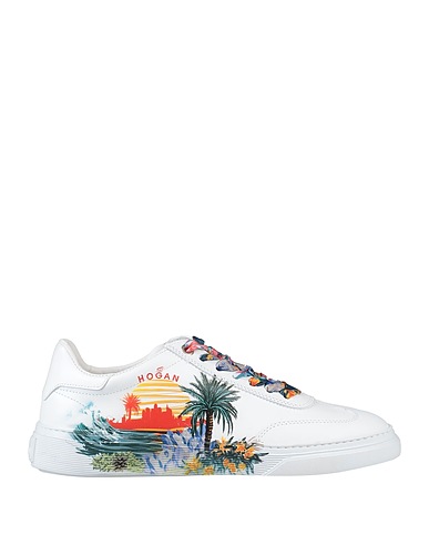 HOGAN Sneakers Weiß Leder