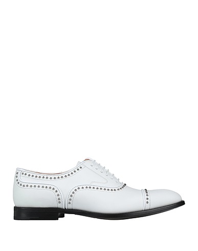 CHURCH'S Laced shoes White Calfskin