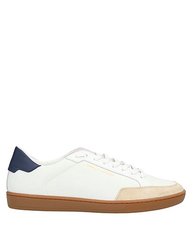 SAINT LAURENT Sneakers White Soft Leather