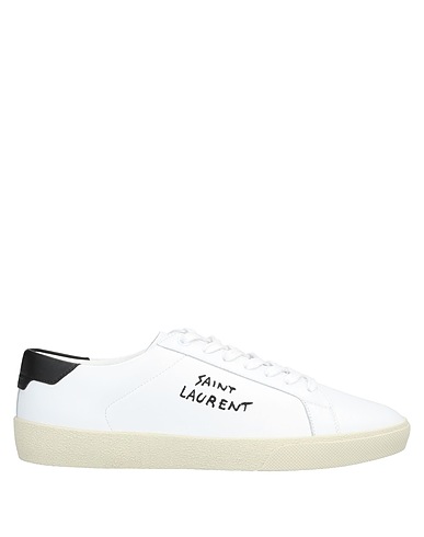 SAINT LAURENT Sneakers White Soft Leather