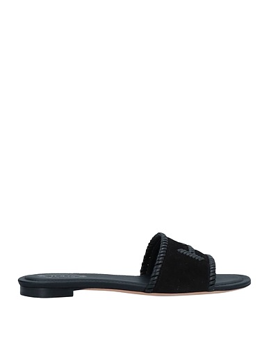 TOD'S Sandals Black Soft Leather
