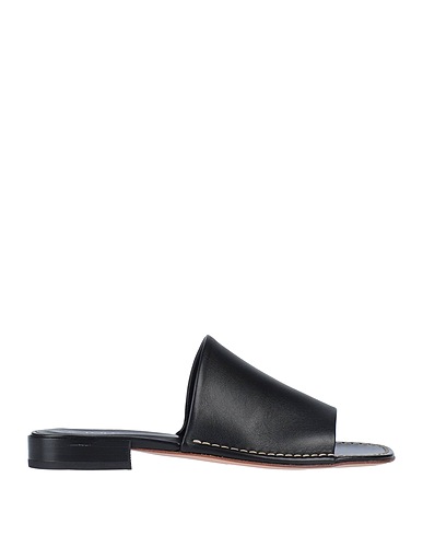 TOD'S Sandals Black Soft Leather
