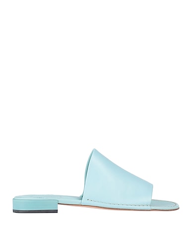 TOD'S Sandals Sky blue Soft Leather