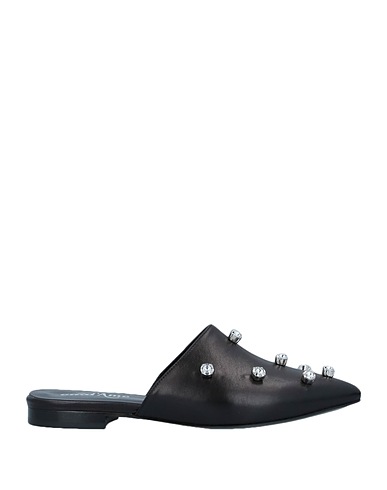 OTTOD'AME Mules and clogs Black Soft Leather