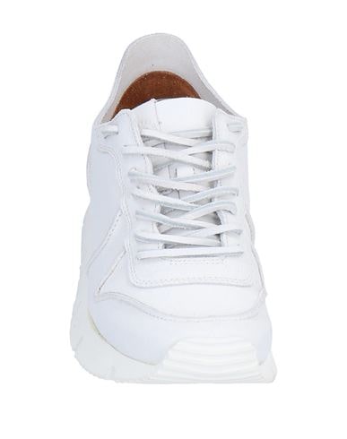 Buttero Lace-up Leather Sneakers In White