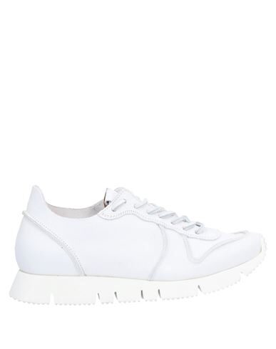 Buttero Lace-up Leather Sneakers In White