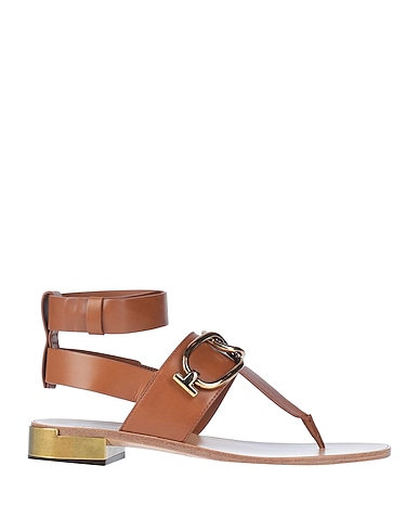 TOD'S Infradito Marrone Pelle