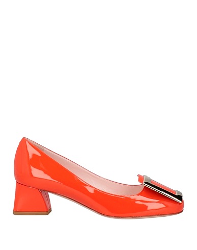 ROGER VIVIER Pump Orange Leather