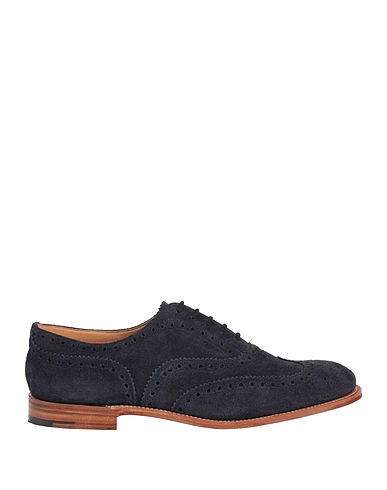 CHURCH'S Laced shoes Navy Leather