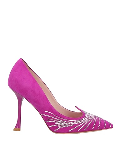 ROGER VIVIER Pumps Fuchsia Leder