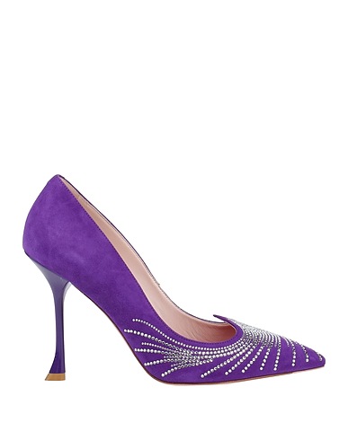 ROGER VIVIER Escarpins Mauve Cuir