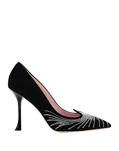 ROGER VIVIER Court Black Leather