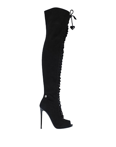 PHILIPP PLEIN Boots Black Soft Leather