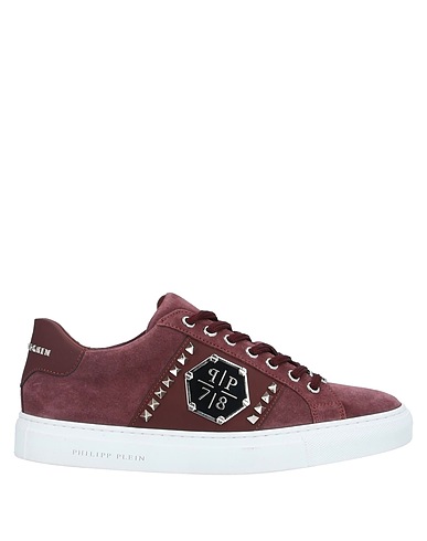PHILIPP PLEIN Sneakers Pflaume Leder