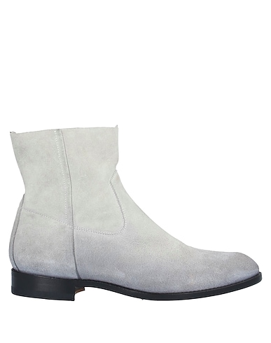 BUTTERO® Ankle boot Light grey Leather