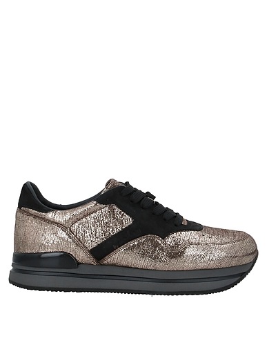 HOGAN Sneakers Bronze Leather