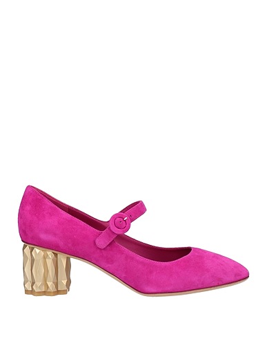 FERRAGAMO Pump Mauve Calfskin