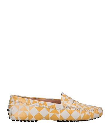 TOD'S Loafers Yellow Leather