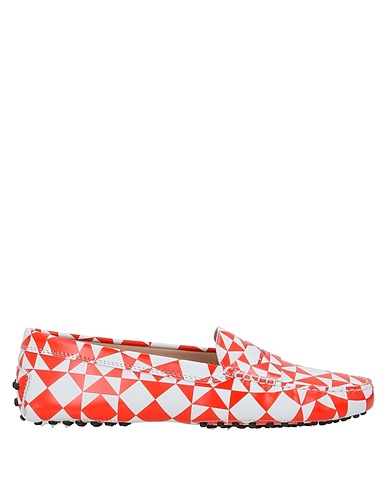 TOD'S Loafers Red Leather