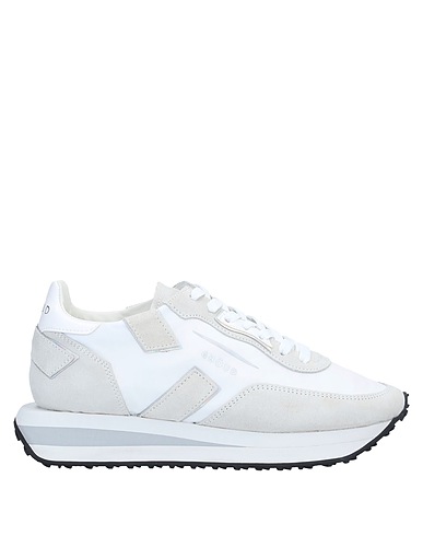 GHŌUD Venice Sneakers White Soft Leather, Textile fibres