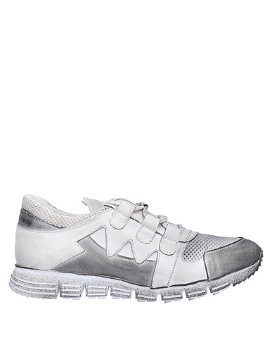 DANIELE ALESSANDRINI Sneakers Grey Leather