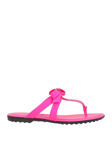 TOD'S Σαγιονάρες Φούξια Δέρμα