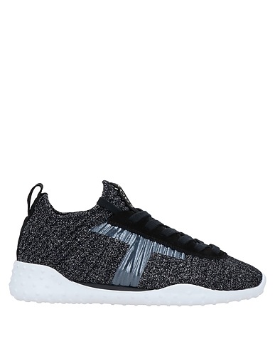 TOD'S Sneakers Nero Fibre tessili, Pelle