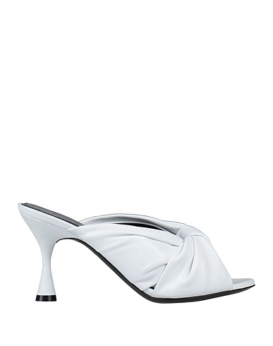 BALENCIAGA Sandals White Leather