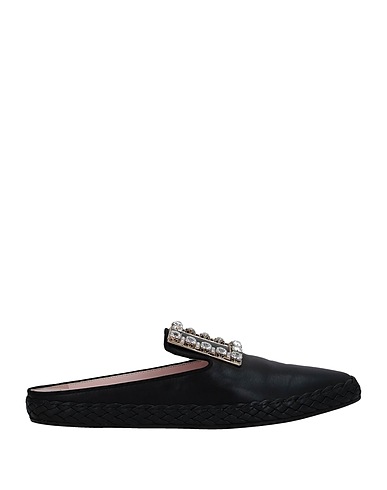 ROGER VIVIER Mules and clogs Black Soft Leather