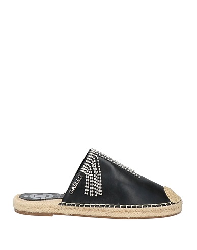 GAëLLE Paris Espadrillas Nero Fibre tessili