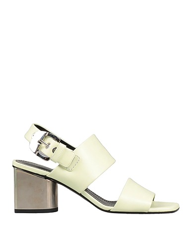 PROENZA SCHOULER Sandals Pastel yellow Calfskin