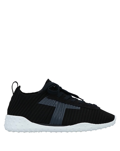 TOD'S Sneakers Black Textile fibres, Leather