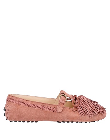 TOD'S Loafers Antique rose Leather