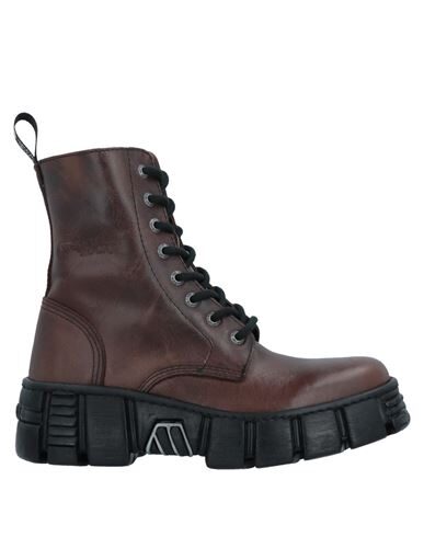New Rock Ankle Boots In Cocoa