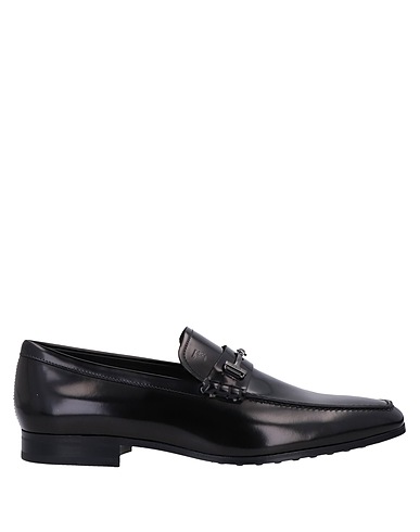 TOD'S Loafers Black Soft Leather