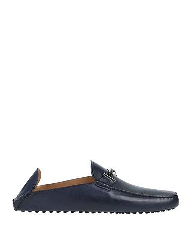 TOD'S Loafers Midnight blue Leather