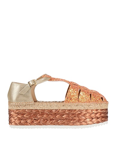 LAGOA Espadrilles Orange Leather