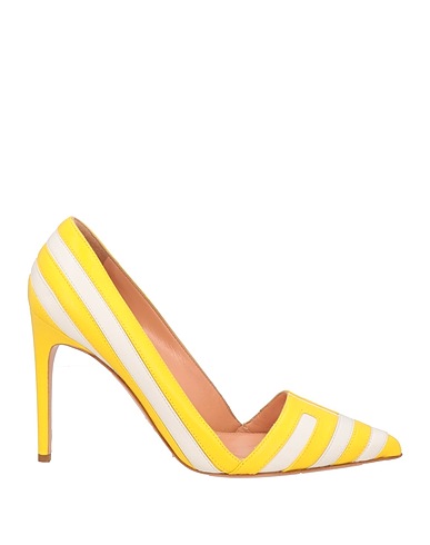 ELISABETTA FRANCHI Court Yellow Leather