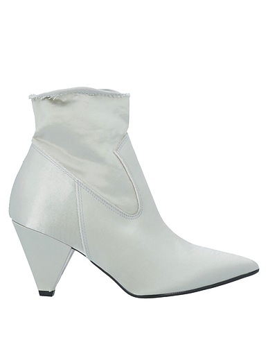 NILA & NILA Ankle boot Light grey Textile fibres
