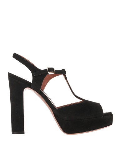 L' AUTRE CHOSE Sandals Black Soft Leather