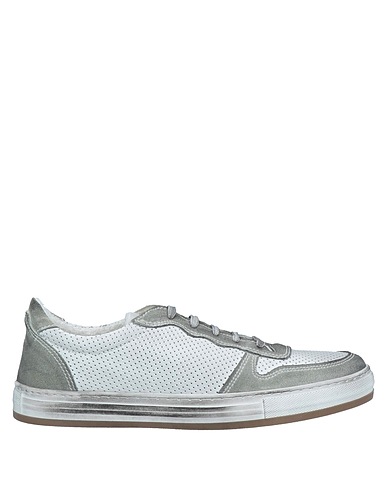 DANIELE ALESSANDRINI Sneakers White Soft Leather