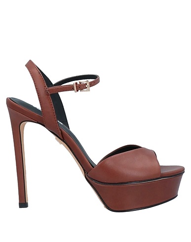 LOLA CRUZ Sandali Marrone Pelle